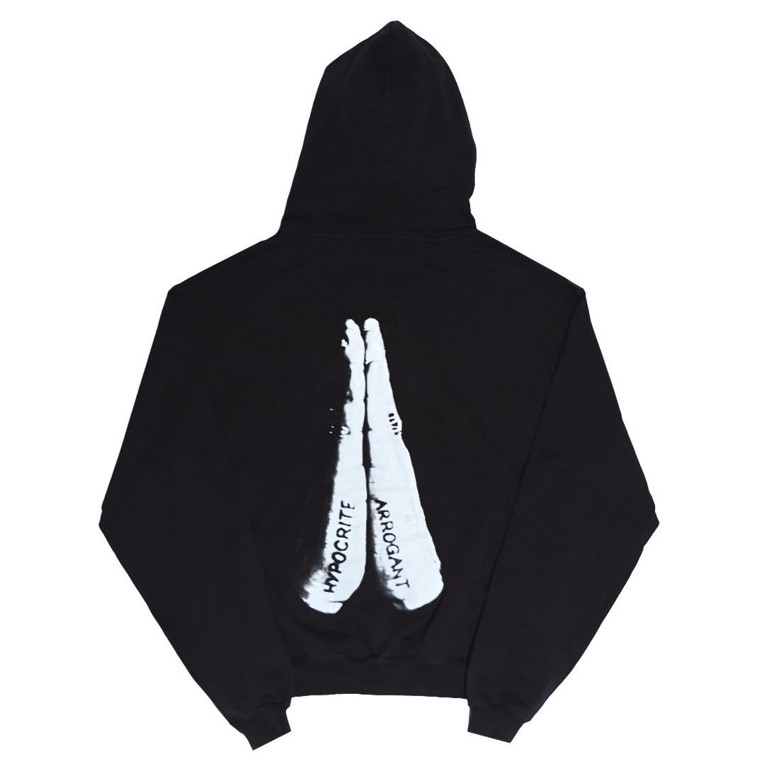 'LIKE A PRAYER' OVERSIZED HOODIE