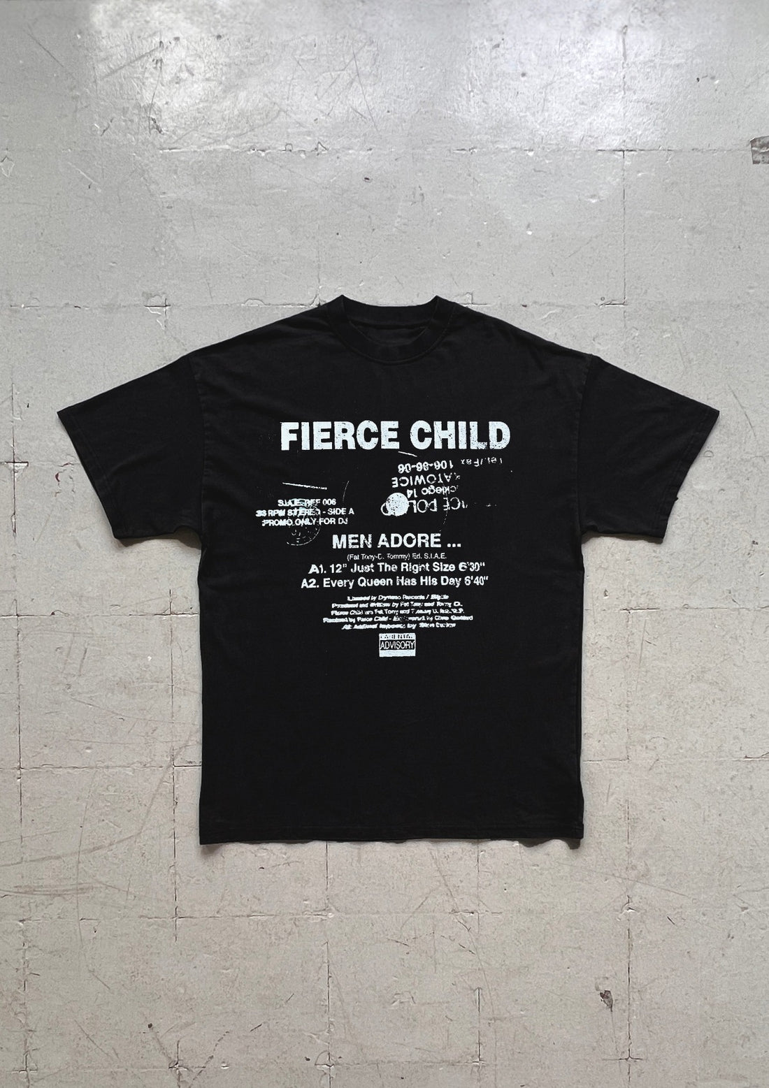 FIERCE CHILD TEE [BLACK]