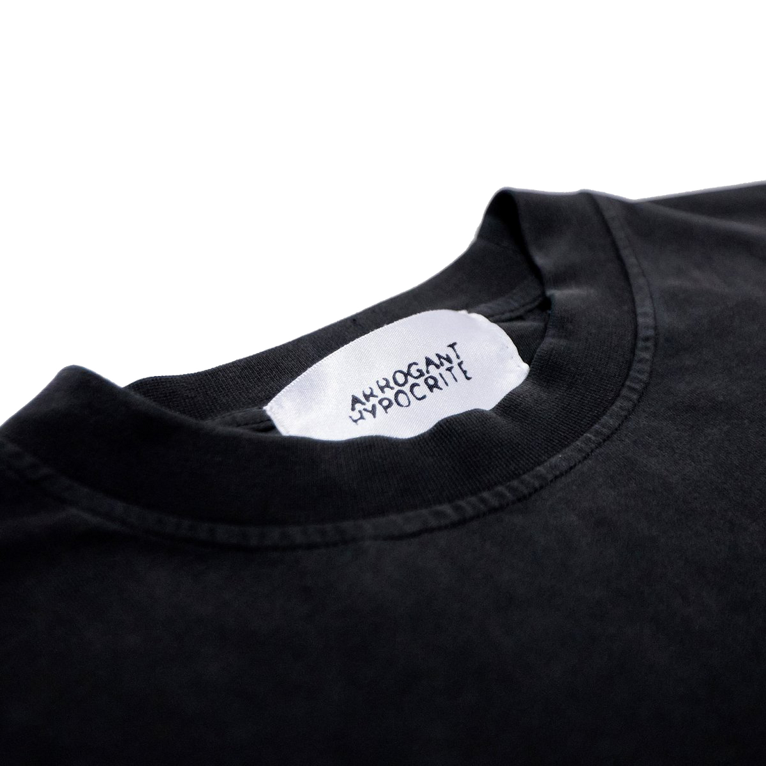 ARROGANT HYPOCRITE OVERSIZED TEE [CHARCOAL]