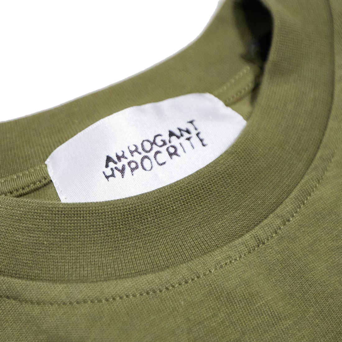 ARROGANT HYPOCRITE OVERSIZED TEE [ARMY]