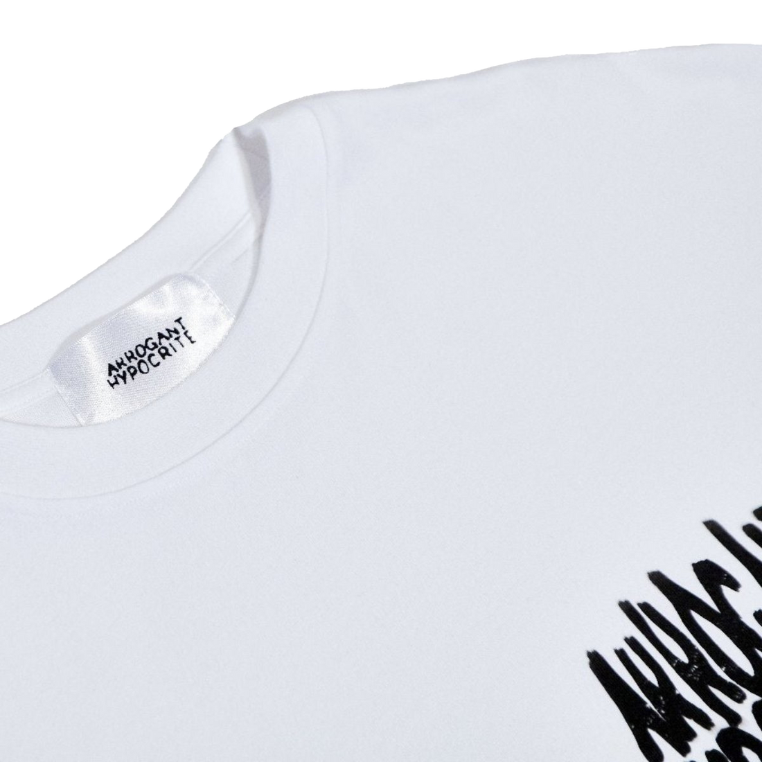 WARPED LOGO OVERSIZED TEE [WHITE]
