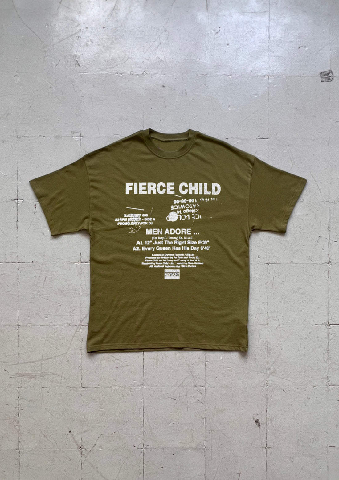 FIERCE CHILD TEE [ARMY]