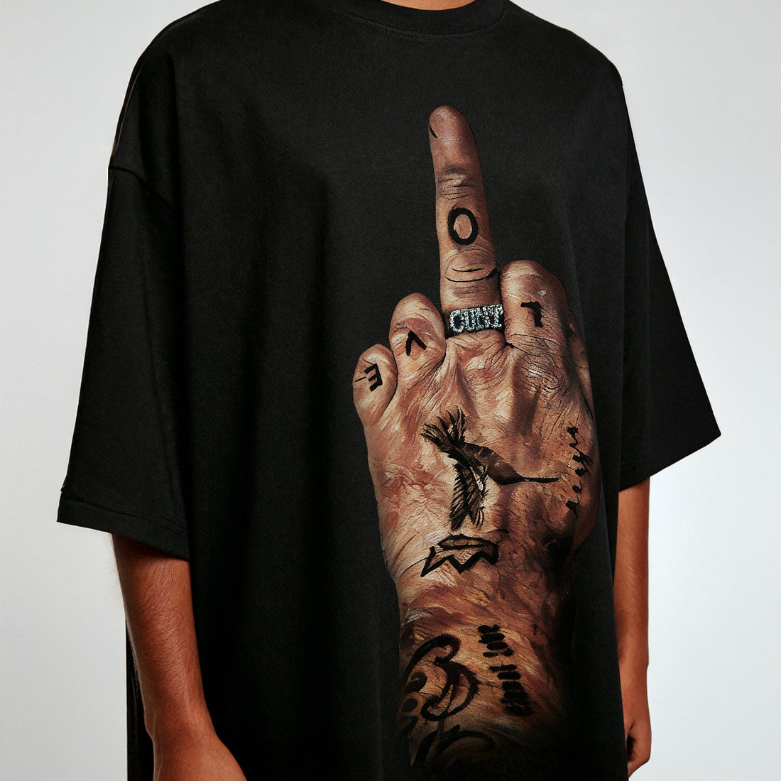 [PRE-ORDER] 'F YOU' TEE [BLACK]