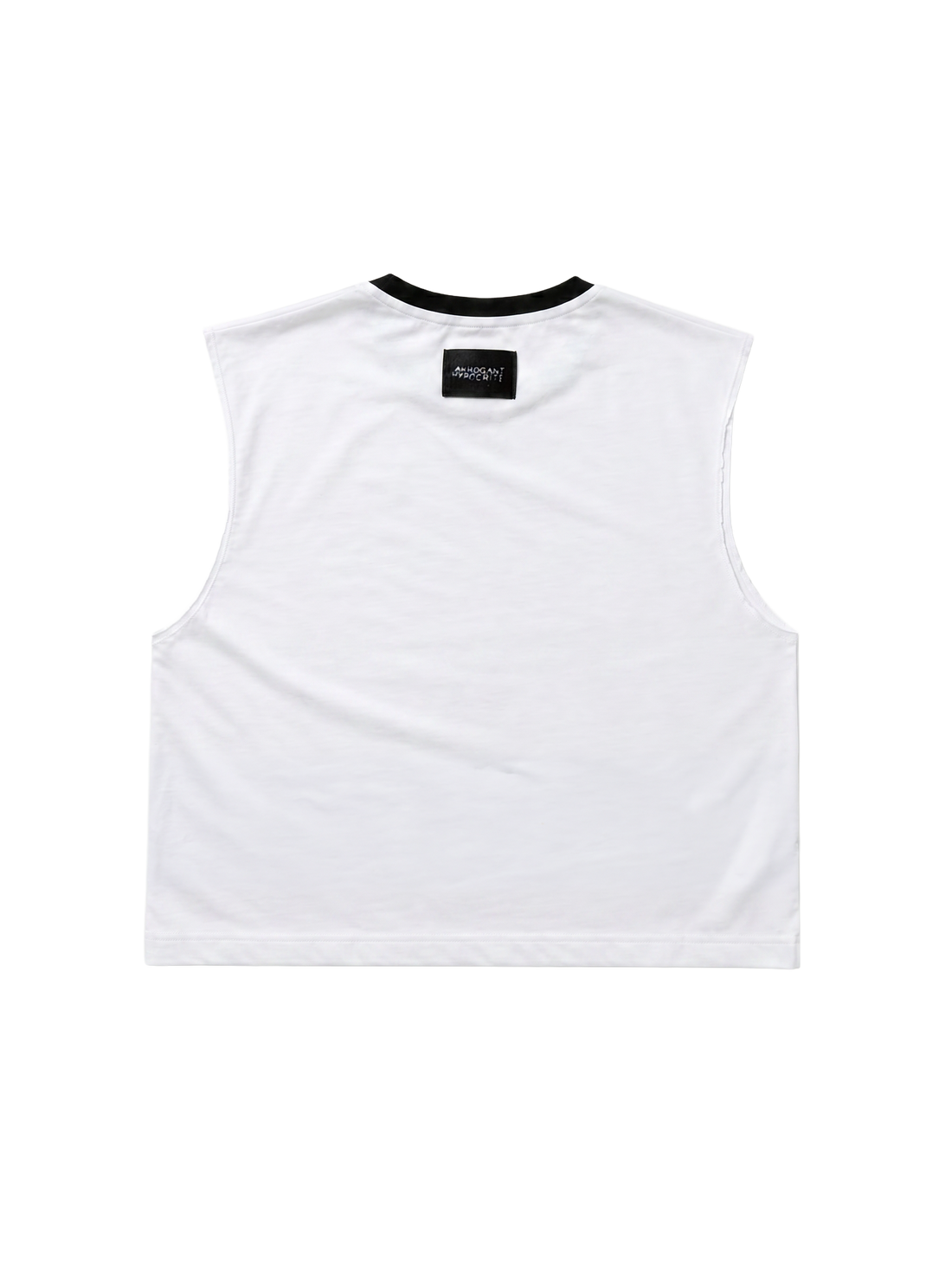 J'ADORE A WHORE SLEEVELESS CROPPED TEE [PRE ORDER]