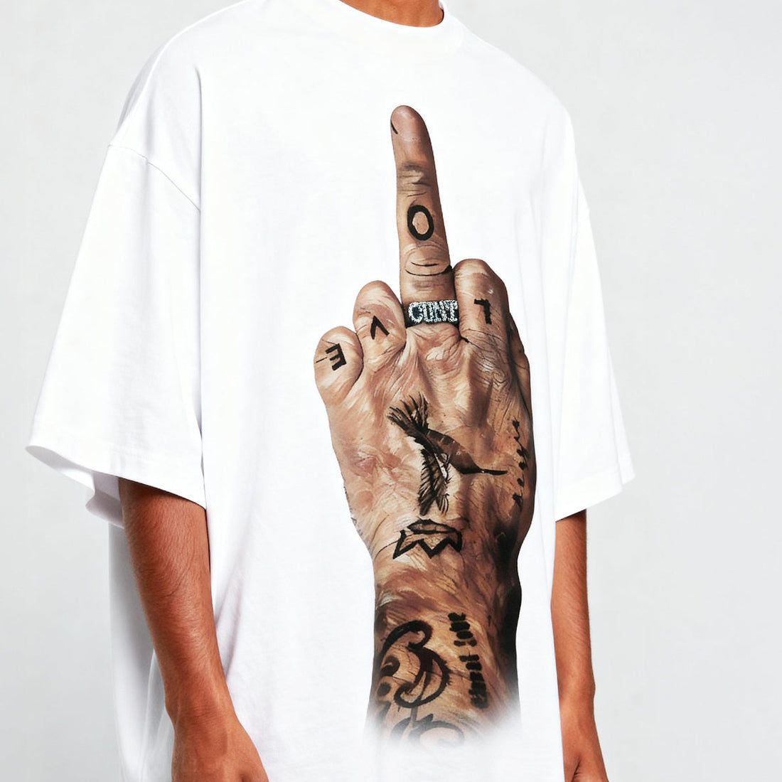 [PRE-ORDER] 'F YOU' TEE [WHITE]