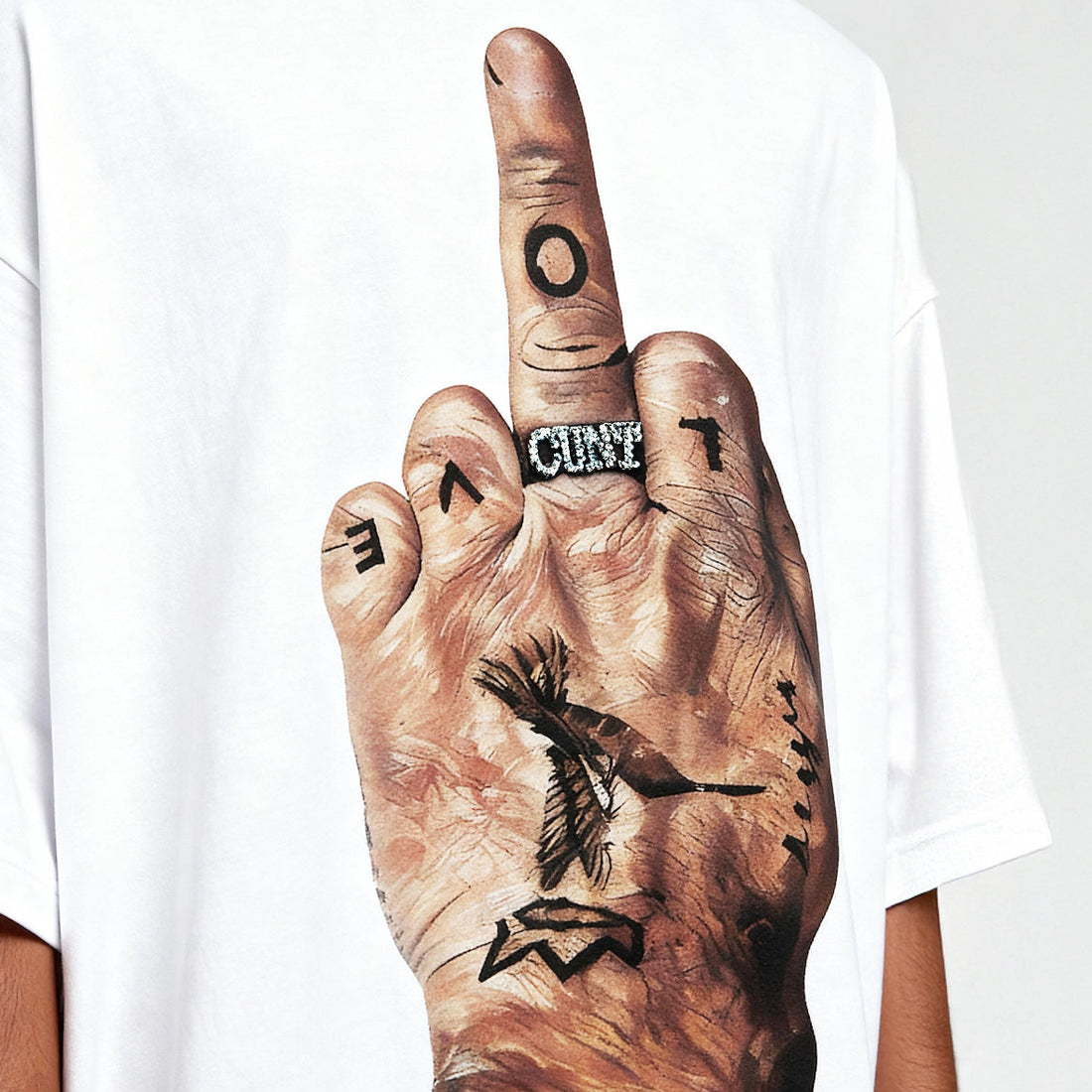 [PRE-ORDER] 'F YOU' TEE [WHITE]