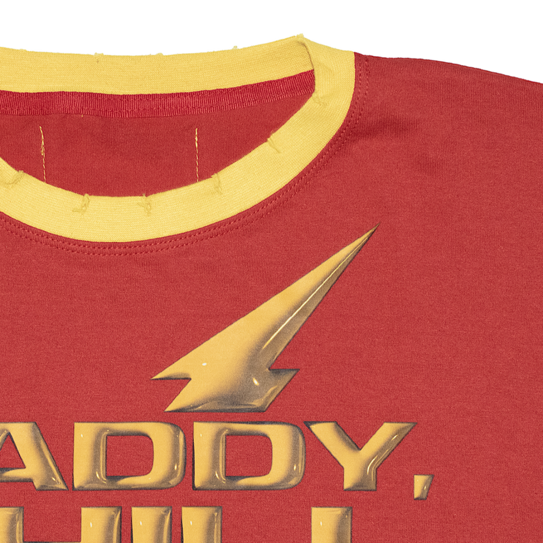 'DADDY CHILL' CROPPED TEE [RED]