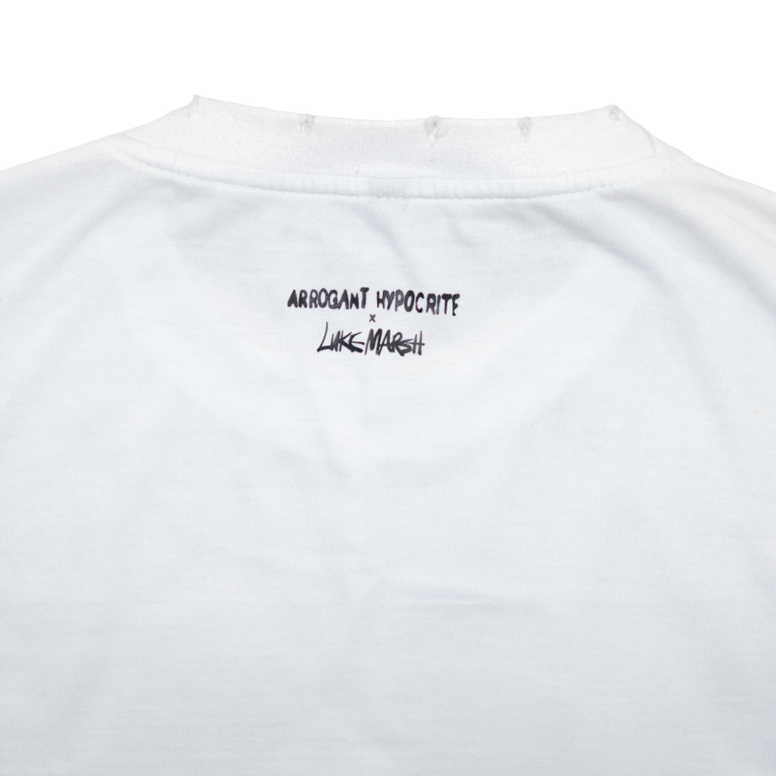 'DADDY CHILL' OVERSIZED TEE [WHITE]
