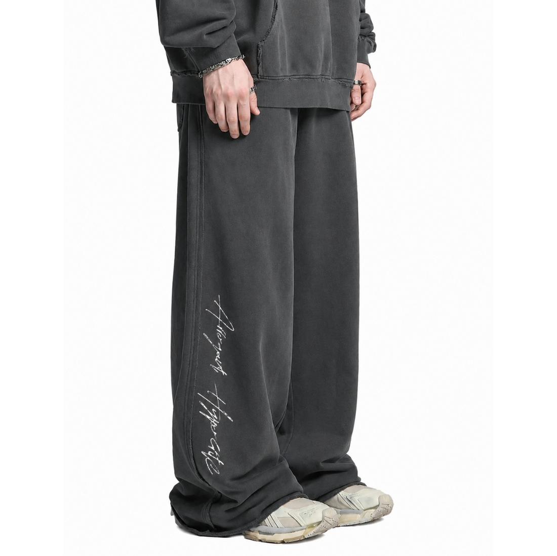 RAW EDGE SWEATPANTS
